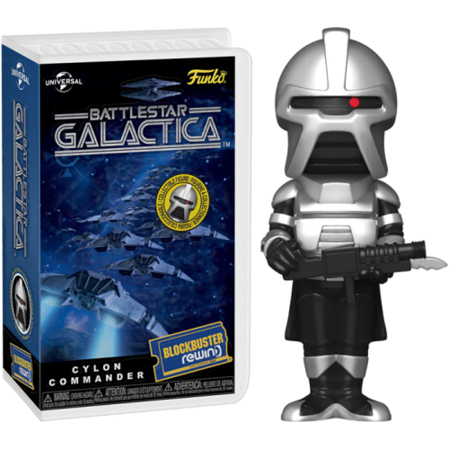 Battlestar Galactica - Cylon Commander Blockbuster Rewind Vinyl Figure