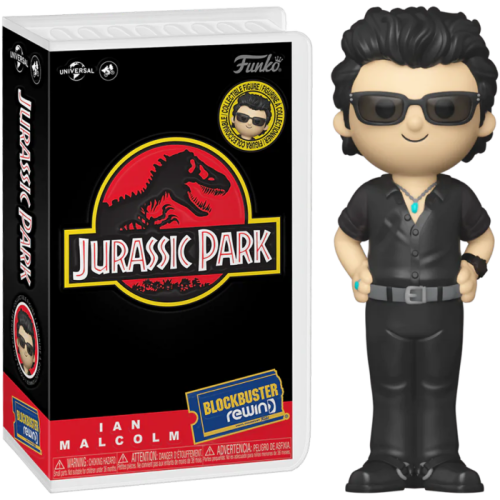 Jurassic Park - Dr. Ian Malcolm Blockbuster Rewind Vinyl Figure