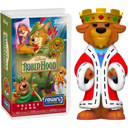 Robin Hood (1973) - Prince John Rewind Vinyl Figure