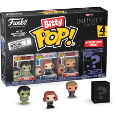 Marvel - Hulk, Black Widow, Hawkeye & Mystery Bitty Pop! Vinyl Figure 4-Pack
