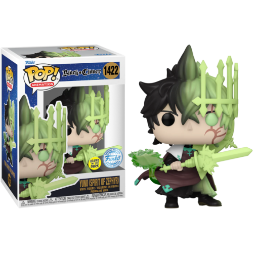 Black Clover - Yuno (Spirit of Zephyr) Glow-in-the-Dark Pop! Vinyl Figure