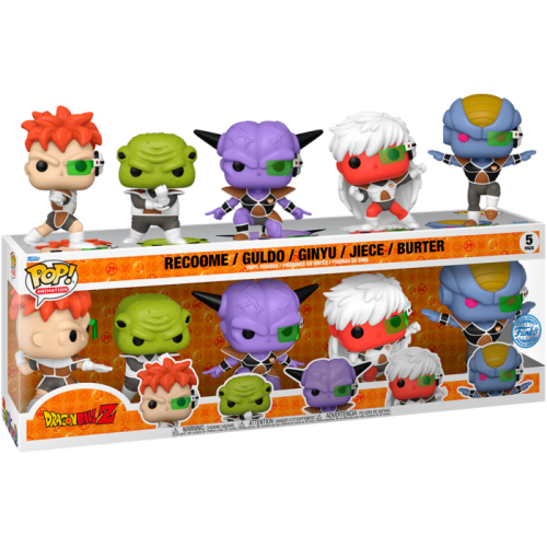 Dragon Ball Z - Ginyu Force Pop! Vinyl Figure 5-Pack