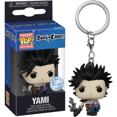 Black Clover - Yami Pocket Pop! Vinyl Keychain