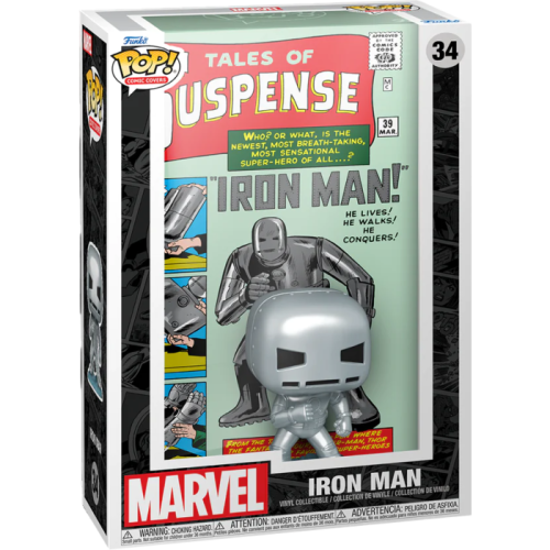 Marvel - Tales of Suspense #39 Iron Man Pop! Comic Covers Vinyl Figure