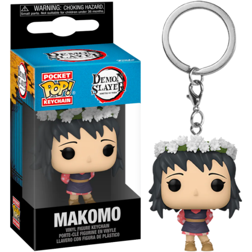 Demon Slayer - Makomo with Headdress Pocket Pop! Keychain