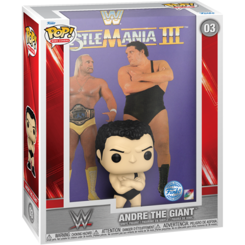 WWE - Andre the Giant WrestleMania III Pop! Covers Vinyl Figure