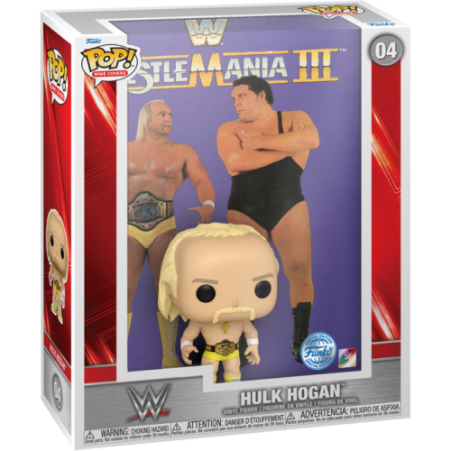 WWE - Hulk Hogan WrestleMania III Pop! Covers Vinyl Figure