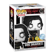 The Crow - Eric Draven with Crow Glow Pop! Vinyl Figure