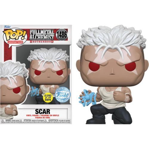Fullmetal Alchemist: Brotherhood - Scar Glow-in-the-Dark Pop! Vinyl Figure
