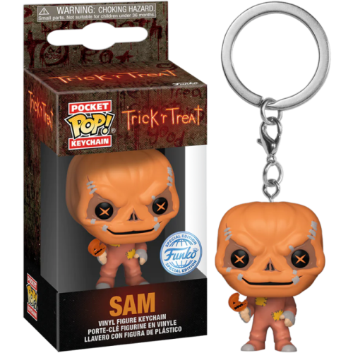 Trick 'r Treat (2007) - Sam (Unmasked) Pocket Pop! Vinyl Keychain