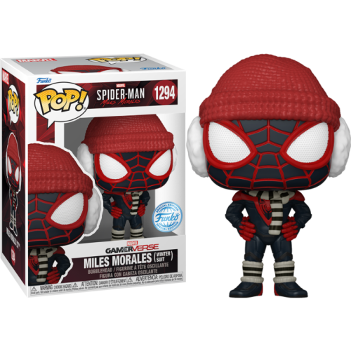 Spider-Man: Miles Morales - Miles Morales (Winter Suit) Pop! Vinyl Figure