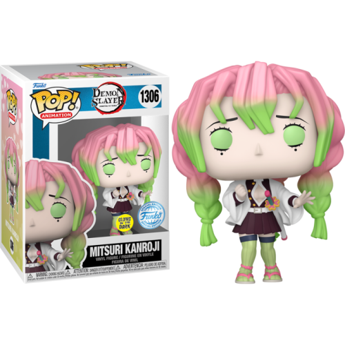 Demon Slayer - Mitsuri Kanroji Glow-in-the-Dark Pop! Vinyl Figure Demon Slayer - Mitsuri Kanroji Glow-in-the-Dark Pop! Vinyl Figure