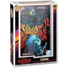 Stranger Things 4 - Chapter 9: Piggyback Eddie Pop! Comic Covers Vinyl Figure