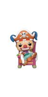 One Piece - Buggy the Clown (on Throne) NYCC 2024 Exclusive Pop! Deluxe