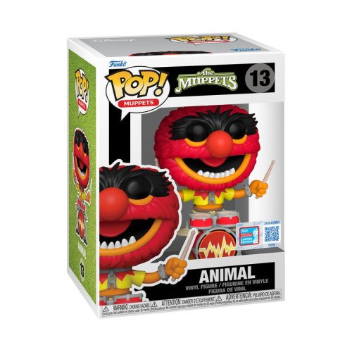 Muppets - Animal on Drums NYCC 2024 Exclusive Pop! Vinyl