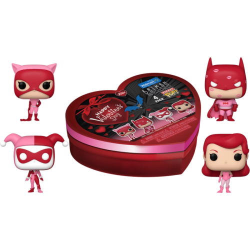 DC Comics - Valentines 2024 Pocket Pop! Box 4-Pack