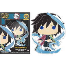 Demon Slayer - Giyu Tomioka 4 Inch Pop! Enamel Pin