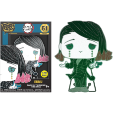 Demon Slayer - Enmu Glow-in-the-Dark 4 Inch Pop! Enamel Pin