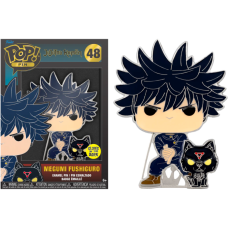 Jujutsu Kaisen - Megumi Fushiguro Glow-in-the-Dark 4 inch Pop! Enamel Pin