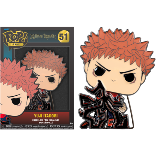 Jujutsu Kaisen - Yuji Itadori 4 inch Pop! Enamel Pin