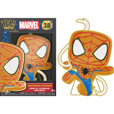 Marvel: Holiday - Spider-Man Gingerbread 4 Inch Enamel Pop! Pin