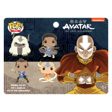 Avatar: The Last Airbender - Book 1 Pop! Enamel Pin Set 4-Pack