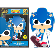 Sonic the Hedgehog - Sonic Glow-in-the-Dark 4 Inch Pop! Enamel Pin