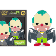 The Simpsons - Vampire Krusty 4 Inch Enamel Pop! Pin