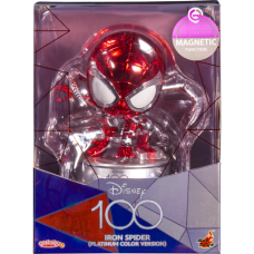 Marvel - Iron-Spider Disney 100 (Platinum Colour Version) Cosbaby (S) Hot Toys Figure