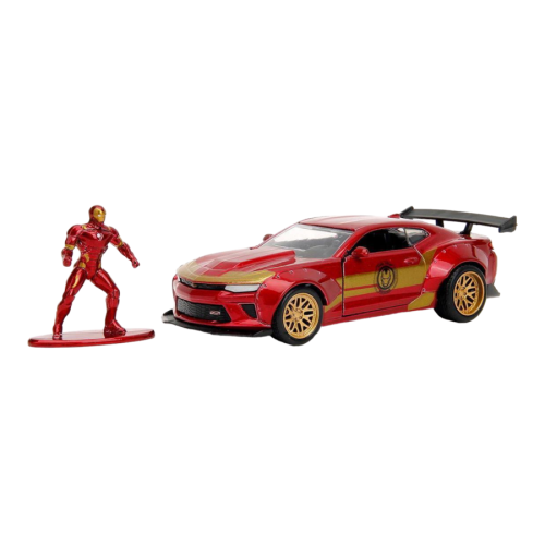 Marvel Comics - 2016 Chevy Camaro SS Widebody with Ironman 1:32 Scale Diecast Figure