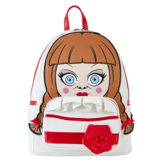 Annabelle Comes Home - Annabelle Cosplay 10 inch Faux Leather Mini Backpack