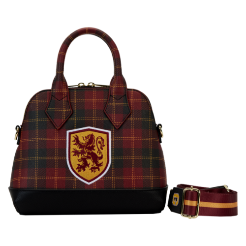Harry Potter - Gryffindor Varsity Plaid 8 inch Faux Leather Crossbody Bag