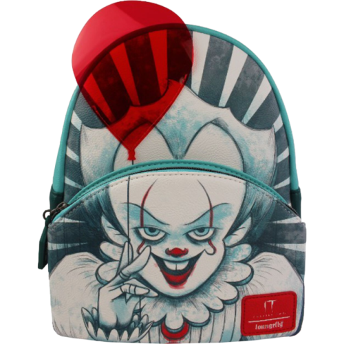 It: Chapter Two - Pennywise 10 inch Faux Leather Mini Backpack