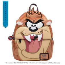 Looney Tunes - Tasmanian Devil Plush Cosplay Mini Backpack