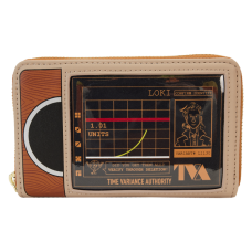 Loki (TV) - TVA Multiverse 4 inch Faux Leather Zip-Around Wallet