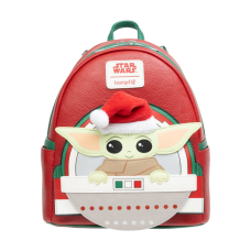 Star Wars - Santa Grogu 10 inch Faux Leather Mini Backpack