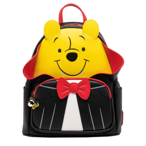 Winnie the Pooh - Vampire Pooh Cosplay 10 inch Faux Leather Mini Backpack