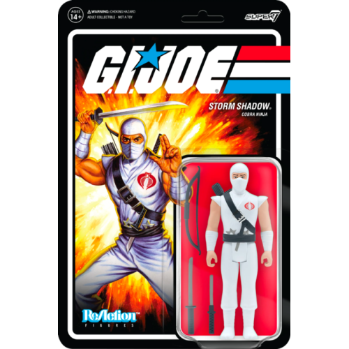 G.I. Joe - Storm Shadow ReAction 3.75 inch Action Figure