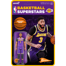 NBA Basketball - Anthony Davis LA Lakers Purple Statement Supersports ReAction 3.75 inch Action Figure