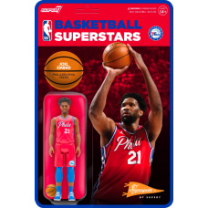 NBA Basketball - Joel Embiid Philadelphia 76ers Red Statement Supersports ReAction 3.75 inch Action Figure