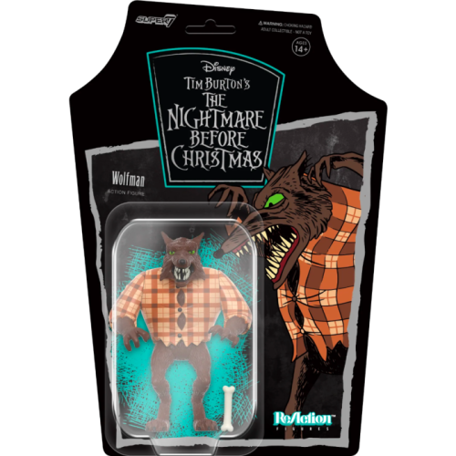 The Nightmare Before Christmas - Wolfman ReAction 3.75 inch Action Figure