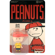 Peanuts - Manager Charlie Brown ReAction 3.75 inch Action Figure