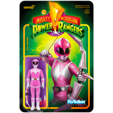Mighty Morphin’ Power Rangers - Pink Ranger ReAction 3.75 inch Action Figure