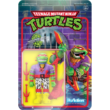 Teenage Mutant Ninja Turtles (1987) - Heavy Metal Raphael ReAction 3.75 inch Action Figure