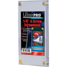 Ultra Pro - 1/4 inch Thick 4-Screw Screwdown Card Protector