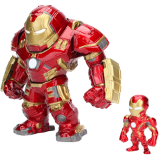 Avengers: Age of Ultron - Hulkbuster 6 inch & Iron Man 2.5 inch MetalFig 2-Pack