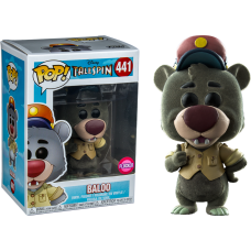 TaleSpin - Baloo Flocked Pop! Vinyl Figure