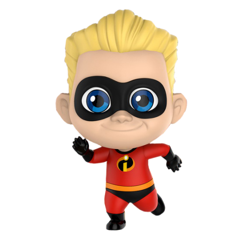 Incredibles 2 - Dash Cosbaby 3.5 Inch Hot Toys Bobble-Head Figure