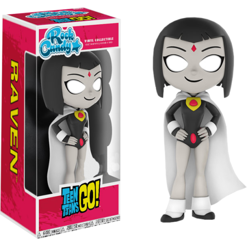 Teen Titans Go! - Raven (White) Rock Candy 5 Inch Vinyl Figure 