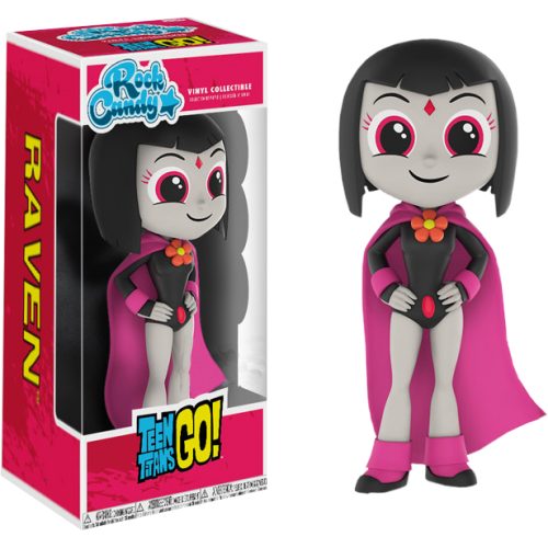 Teen Titans Go! - Raven (Pink) Rock Candy 5 Inch Vinyl Figure 